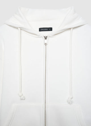 Felpa con cappuccio e zip