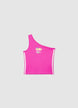 Top mit einer Schulter und Aloha-Print - 8-9