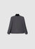 Boxy jacket with high collar and buttons