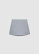Shorts-Rock mit Schlitz - XS