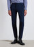 Pantaloni chino slim a tinta unita