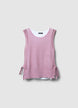 Bitessuto top with side details - XS