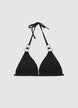 Reggiseno mare triangolo con anelli - 2B