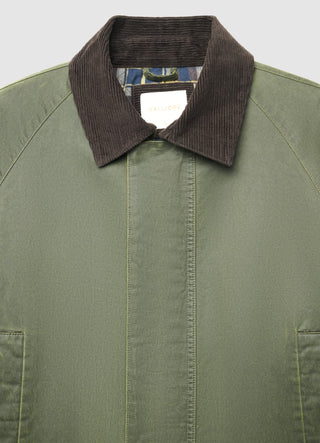 Unifarbene Safari-Jacke
