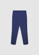 Pantalone straight sartoriale a tinta unita - 46