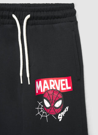 Pantaloni jogging con stampa Spider-Man