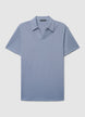 Uni-farbene Polo-T-Shirt - 5XL