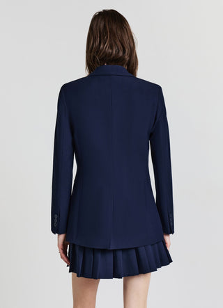 Double-breasted two-button jacket