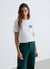 T-shirt con stampa a tema dolce