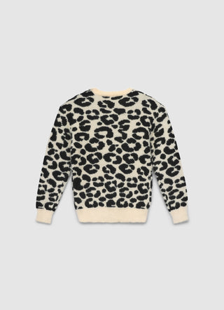 Maglia con stampa animalier