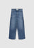 Jeans lunghi a gamba ampia cinque tasche