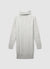 Rollkragenpullover mit Zopfmuster