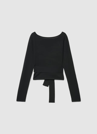 Maglia aderente con fusciacca