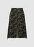 Gonna cargo lunga con stampa camouflage