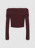 Schulterfreies Shirt