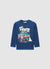 T-shirt with monster truck print