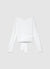 Maglia aderente con fusciacca