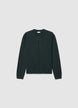 Cardigan mit Knöpfen und Rundhalsausschnitt - S