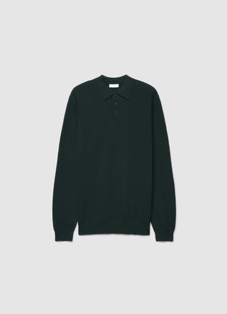 Poloshirt aus Wollmischung