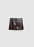 Patent leather-effect miniskirt