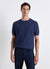 T-Shirt mit Jacquard-Verarbeitung