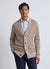 Cardigan a coste con bottoni