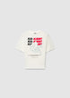 T-shirt over con stampa Brawl - 8-9