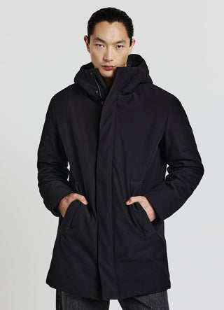 Parka con cappuccio
