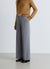 Pinstriped palazzo trousers with a boxer waist
