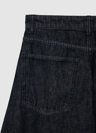 Jeans balloon con rivetti
