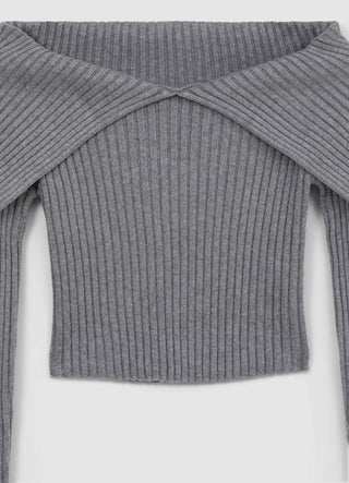 Schulterfreies Shirt