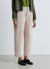 Solid colour barrel trousers