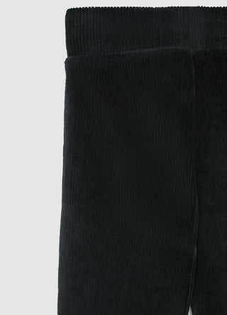 Lange Leggings mit glitzerndem Flare-Effekt