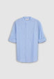 Camicia coreana a righe - XS