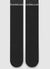 Thigh-high effect tights with lace band