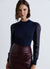 T-shirt con maniche lunghe in bitessuto