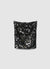 Top a fascia con paillettes e schiena scoperta
