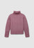 Rollkragenpullover mit englischer Rippung