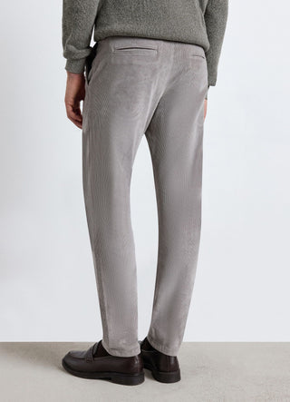 Corduroy chino trousers