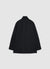 Padded duster coat with high collar