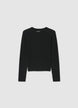 T-shirt a costine a manica lunga - 8-9