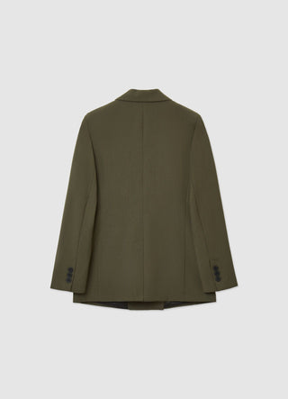 Double-breasted two-button jacket