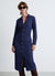 Abito chemisier in denim stretch con bottoni