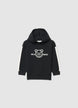 Hooded sweater with bear motif - 4-5