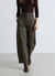 Solid colour balloon trousers