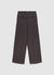 Pantaloni straight sartoriali a righe con pinces