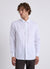 Camicia regular a tinta unita