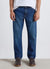 Jeans relaxed fit a tinta unita