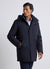 Gepolsterter Car Coat mit Kapuze