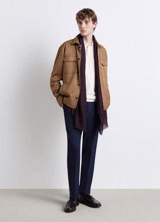 Pantaloni regular con pinces